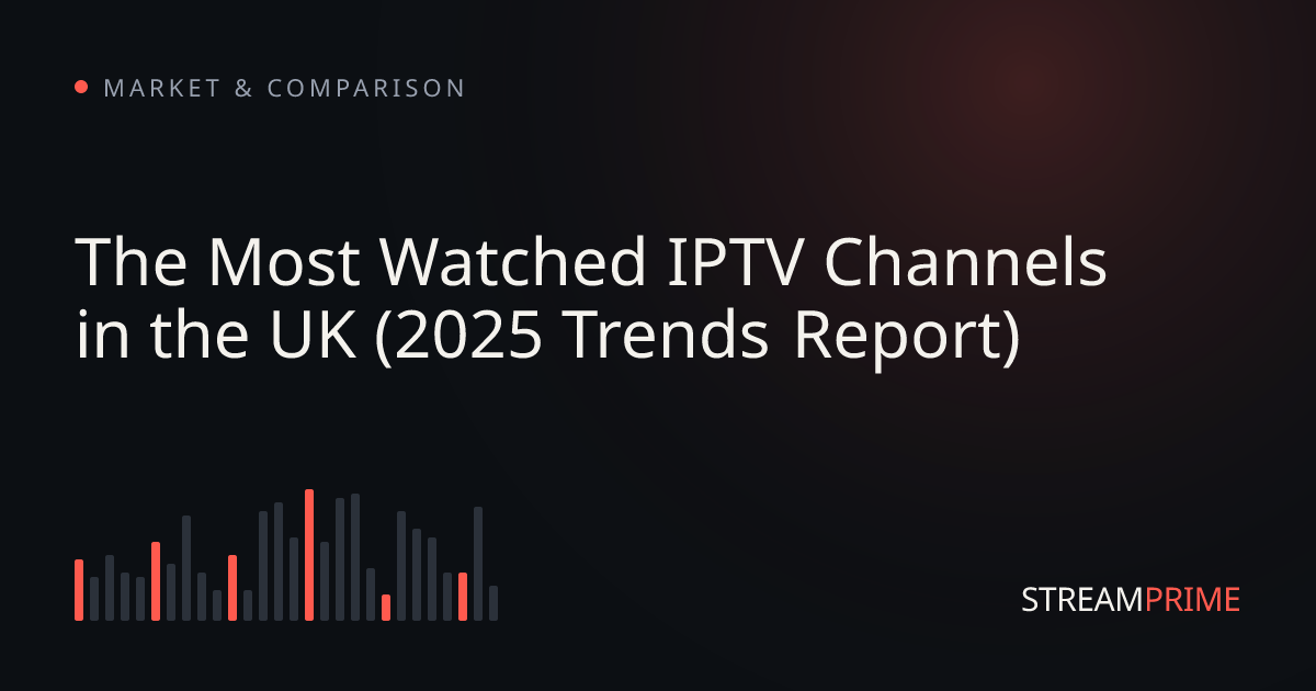 The Most Watched IPTV Channels in the UK (2025 Trends Report)
