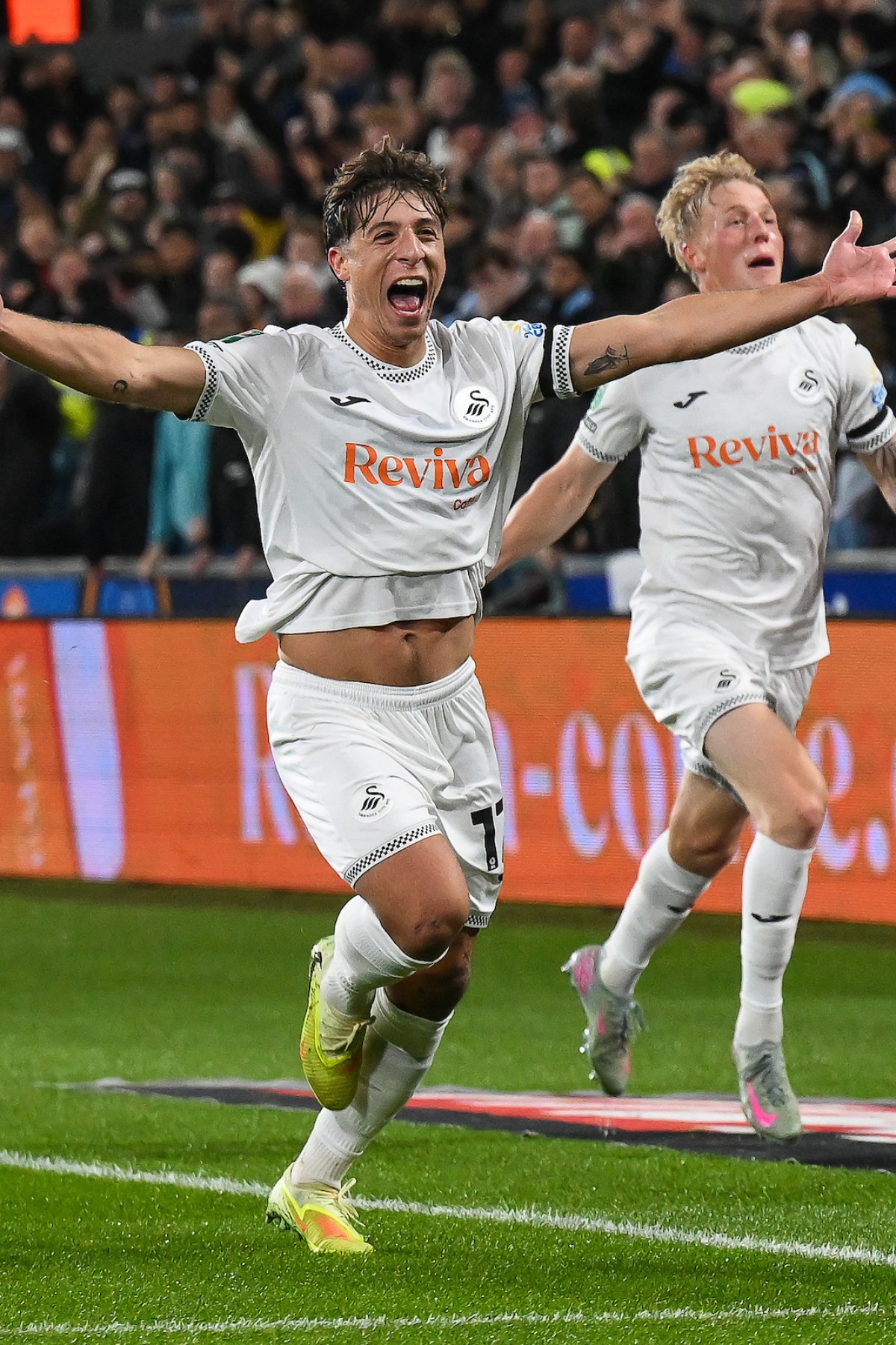 Swansea City vs Ipswich Town Poster