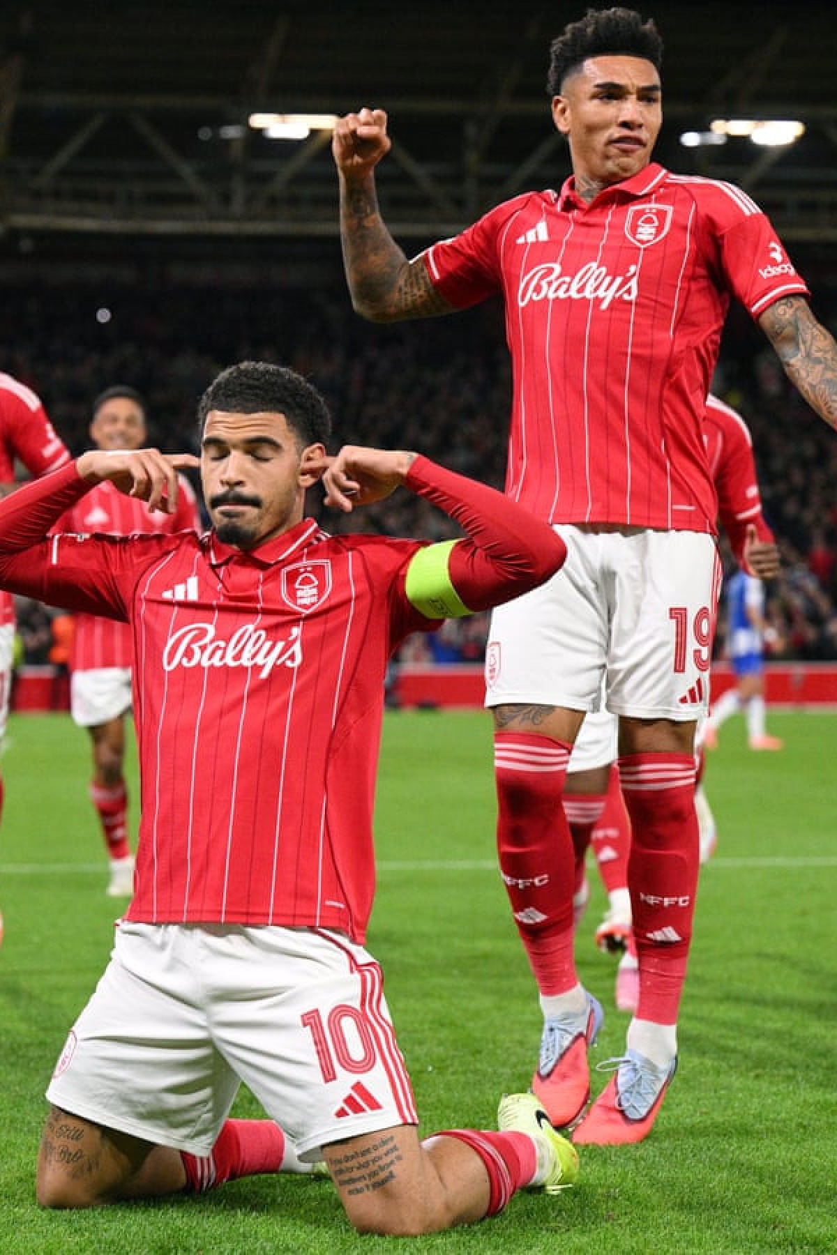 Nottingham Forest vs Leeds Poster